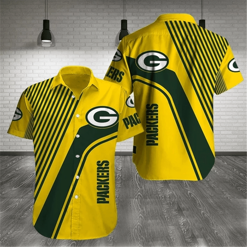 Green Bay Packers Basic V2 NFL Football Team Hawaiian Shirt Green Bay Packers Basic V2 NFL Football Team Hawaiian Shirt