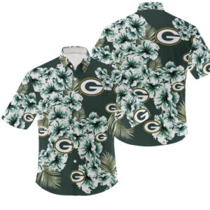 Green Bay Packers Basic V4 NFL Football Team Hawaiian Shirt