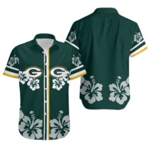 Green Bay Packers Basic V6 NFL Football Team Hawaiian Shirt