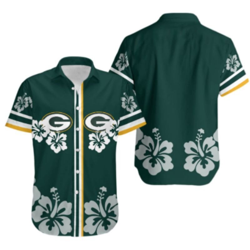 Green Bay Packers Basic V6 NFL Football Team Hawaiian Shirt Green Bay Packers Basic V6 NFL Football Team Hawaiian Shirt