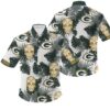 Green Bay Packers Candy Skulls NFL Football Team Hawaiian Shirt