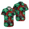 Green Bay Packers Colorful Flower NFL Football Team Hawaiian Shirt