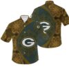 Green Bay Packers Graphic NFL Football Team Hawaiian Shirt
