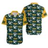Green Bay Packers Mickey and Flowers NFL Football Team Hawaiian Shirt