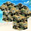 Green Bay Packers Palm Tree NFL Football Team Hawaiian Shirt