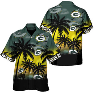 Green Bay Packers Seashore NFL Football Team Hawaiian Shirt