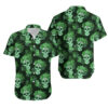 Green Bay Packers Skull and Flower NFL Football Team Hawaiian Shirt