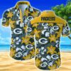 Green Bay Packers Tropical NFL Football Team Hawaiian Shirt