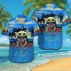Houston Texans Baby Yoda NFL Football Team Hawaiian Shirt
