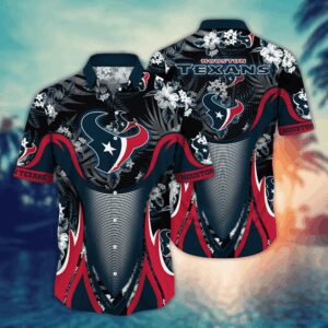 Houston Texans Basic V1 NFL Football Team Hawaiian Shirt