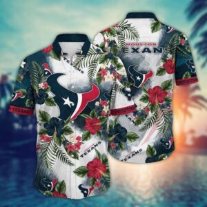 Houston Texans Summertime NFL Football Team Hawaiian Shirt
