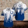 Indianapolis Colts Basic V5 NFL Football Team Hawaiian Shirt