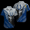 Indianapolis Colts Coastal Blue Paradise Hawaiian Shirt
