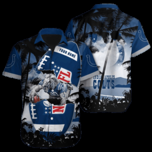 Indianapolis Colts Island Breeze Hawaiian Shirt