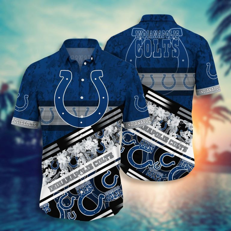 Indianapolis Colts Midnight Sky Hawaiian Shirt Indianapolis Colts Midnight Sky Hawaiian Shirt