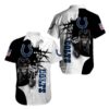 Indianapolis Colts Skull NFL Football Team Hawaiian Shirt