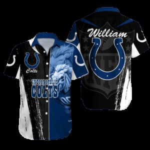 Indianapolis Colts Touchdown Tropics Hawaiian Shirt