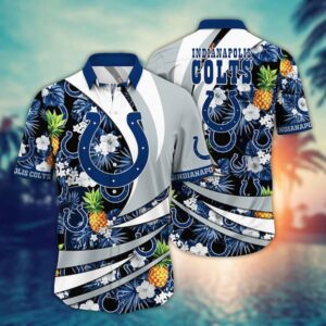 Indianapolis Colts Warm Season NFL Football Team Hawaiian Shirt