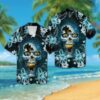 Jacksonville Jaguars Calavera V2 NFL Football Team Hawaiian Shirt