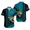 Jacksonville Jaguars Fierce Stripe Hawaiian Shirt