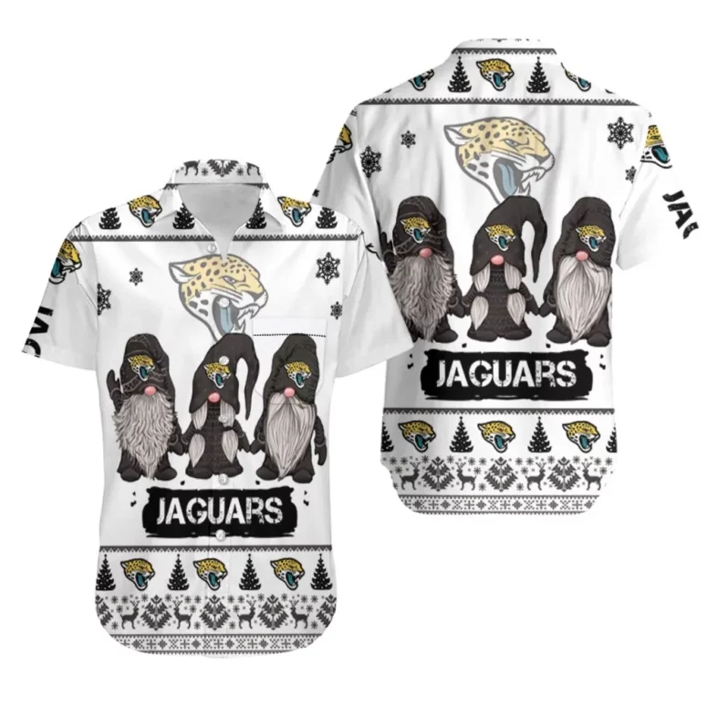 Jacksonville Jaguars Gnome Fan Hawaiian Shirt Jacksonville Jaguars Gnome Fan Hawaiian Shirt