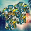 Jacksonville Jaguars Parrots NFL Football Team Hawaiian Shirt