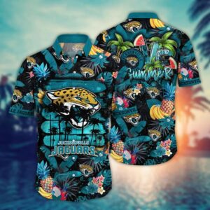 Jacksonville Jaguars Summer NFL Football Team Hawaiian Shirt