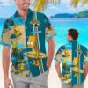 Jacksonville Jaguars The Simpsons Custom Name NFL Football Team Hawaiian Shirt
