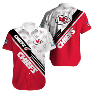 Kansas City Chiefs Basic V2 NFL Football Team Hawaiian Shirt
