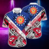 Kansas City Chiefs US Flag NFL Football Team Hawaiian Shirt