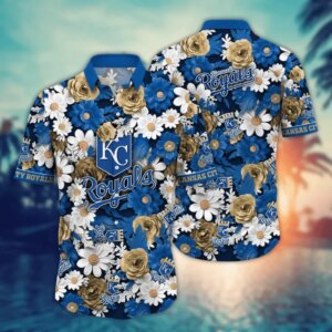 Kansas City Royals Garden Bloom Hawaiian Shirt