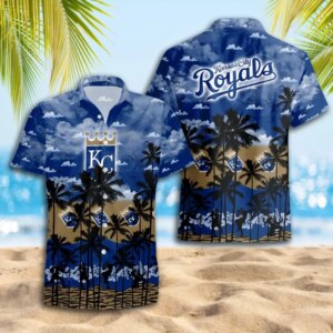 Kansas City Royals Palm Beach Hawaiian Shirt