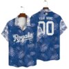 Kansas City Royals Personalized Tropical Hawaiian Shirt