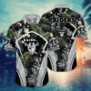 Las Vegas Raiders Greenery NFL Football Team Hawaiian Shirt