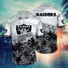 Las Vegas Raiders Midsummer NFL Football Team Hawaiian Shirt