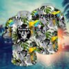 Las Vegas Raiders Parrot NFL Football Team Hawaiian Shirt