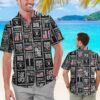 Las Vegas Raiders Square Pattern NFL Football Team Hawaiian Shirt