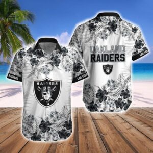 Las Vegas Raiders Summertime NFL Football Team Hawaiian Shirt