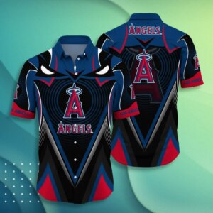 Los Angeles Angels Dark Strike Hawaiian Shirt