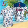 Los Angeles Angels Palm Paradise Hawaiian Shirt