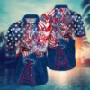 Los Angeles Angels Patriotic Fireworks Hawaiian Shirt