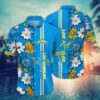 Los Angeles Chargers Bloom Wave Hawaiian Shirt