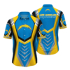 Los Angeles Chargers Bold Energy Hawaiian Shirt