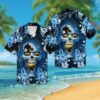 Los Angeles Chargers Calavera NFL Football Team Hawaiian Shirt