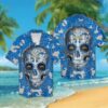 Los Angeles Chargers Calavera V2 NFL Football Team Hawaiian Shirt