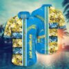 Los Angeles Chargers Flora NFL Football Team Hawaiian Shirt
