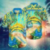 Los Angeles Chargers Seashore NFL Football Team Hawaiian Shirt