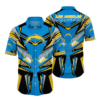 Los Angeles Chargers Thunder Strike Hawaiian Shirt