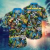 Los Angeles Chargers Tiki Island Hawaiian Shirt