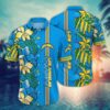 Los Angeles Chargers Tropical Plants NFL Football Team Hawaiian Shirt